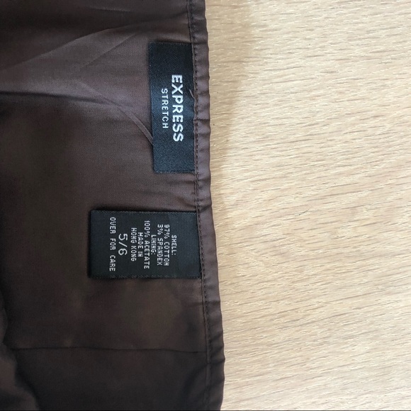 Express bra & skirt sequins set sz. M brown gold - Picture 7 of 8